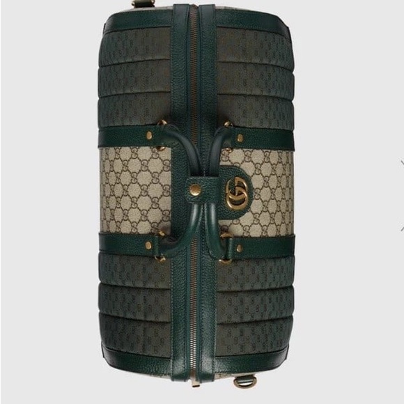Authentic NEW GUCCI savoy GG men’s travel duffle bag with strap - Picture 2 of 15